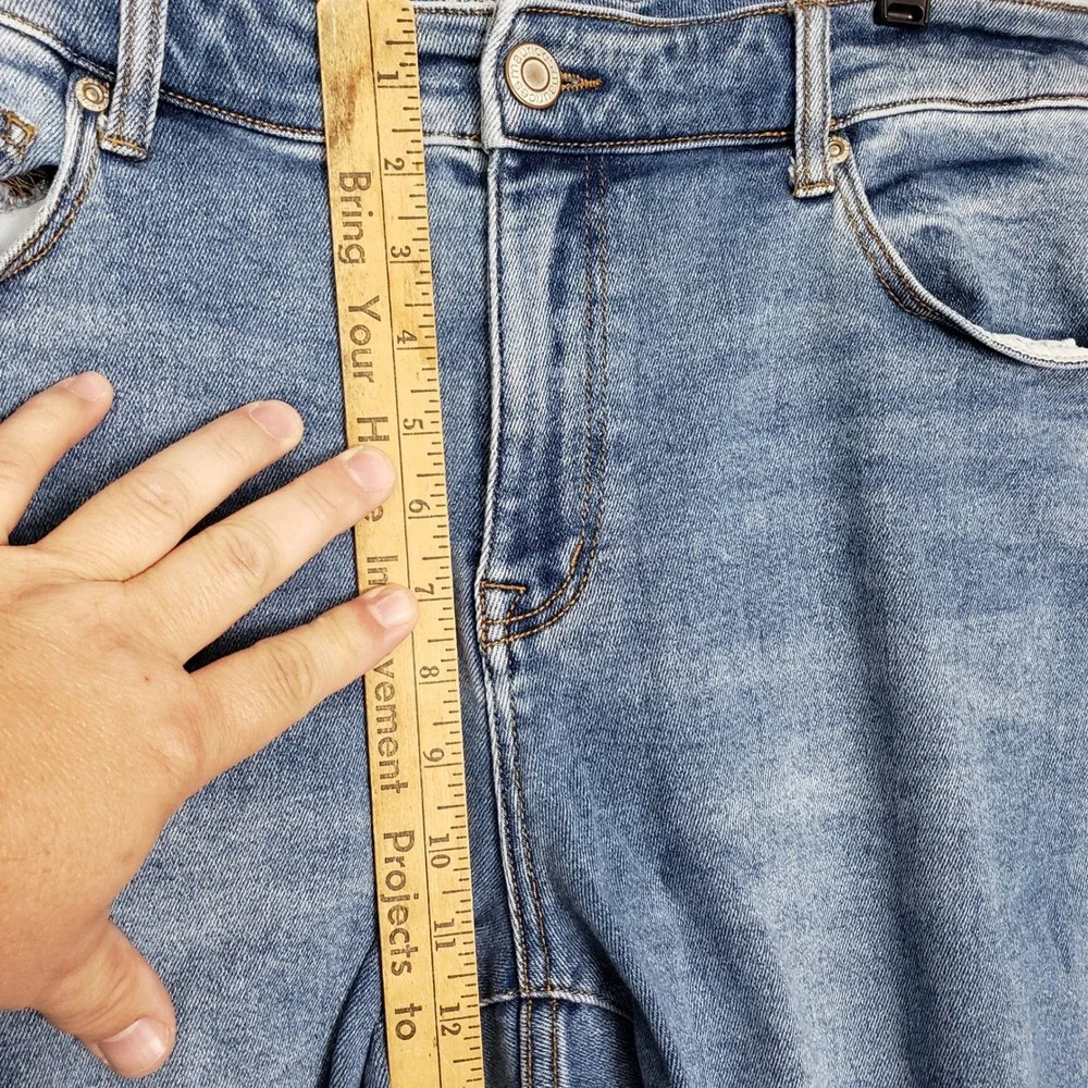 Maurices M Jeans High Rise Skinny Stretch Light Wash Casual Basic Plus Size 14W‎